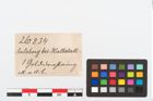 Etikett zu Golddrahtring (NHMW-PRAE-026834)